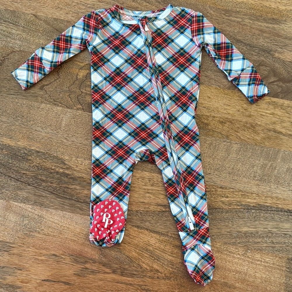 Brand new! NEWBORN POSH PEANUT MARQUI FOOTIE ZIPPERED ONE PIECE